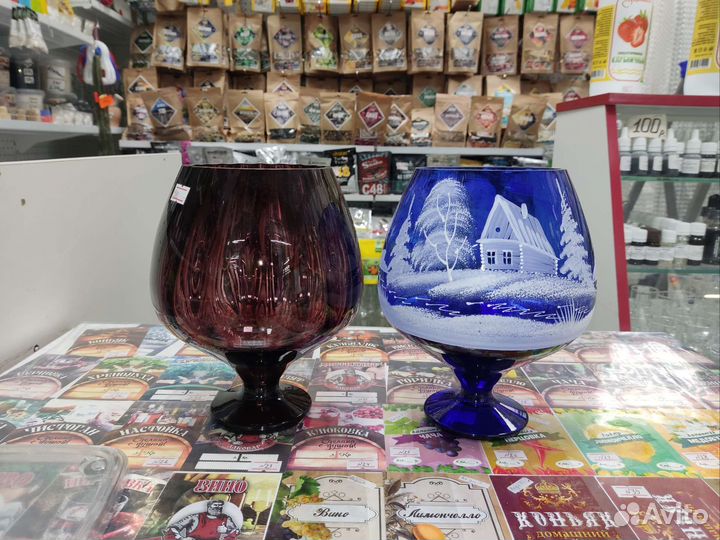 Бокал 1,8л цветная