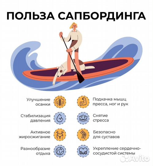 Сапборд прокат