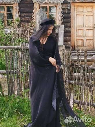 Кокошник современный бархатный