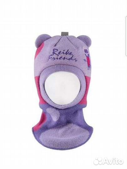 Шапка-шлем Reike Friends сиреневая