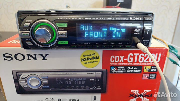 Магнитола sony