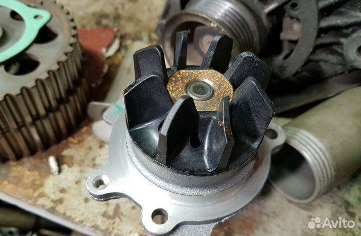 Замена помпы Kia Soul 2011-2014