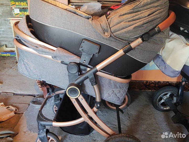 Коляска 2 в 1 luxmom