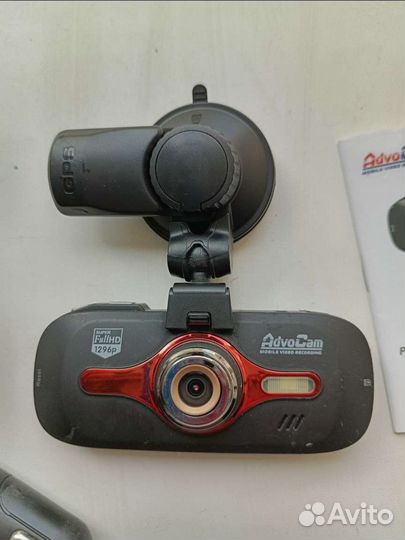 Видеорегистратор advocam-FD8 pfofi-GPS RED