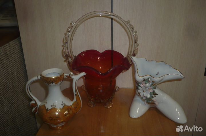 Конфетница Ваза и Кувшин