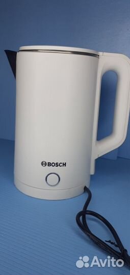 Электро чайник Bosh 2 литра 1800w Белый
