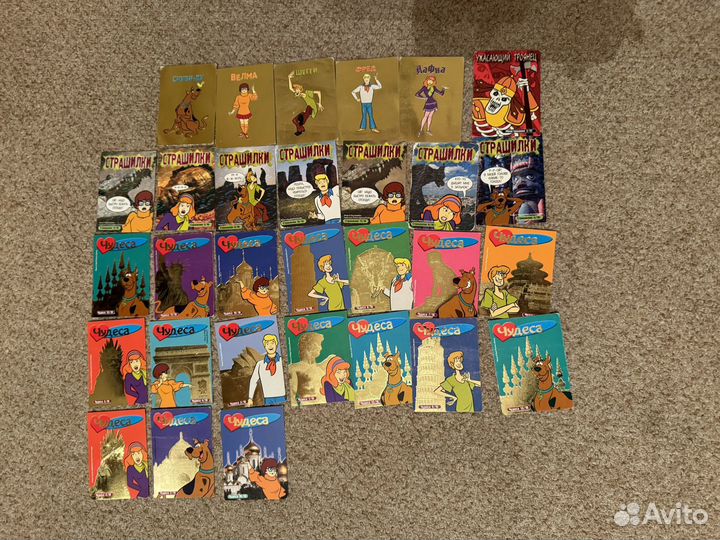 Карточки Скуби-Ду