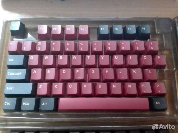 Кейкапы gmk red samurai новые