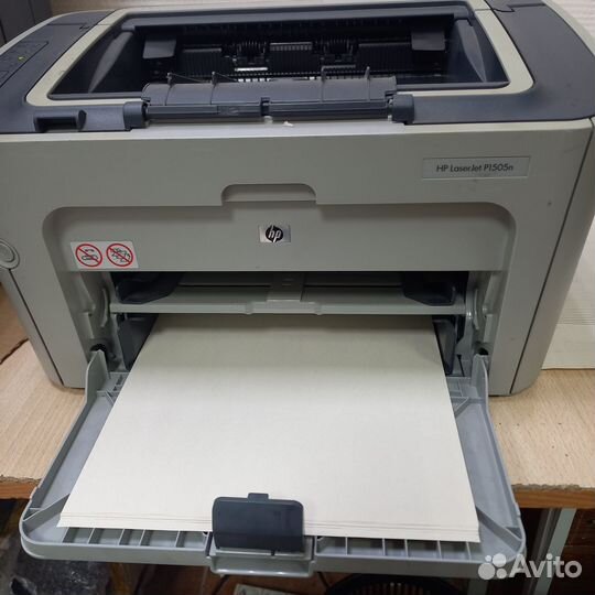 Принтер лазерный HP LaserJet P1505n компактный