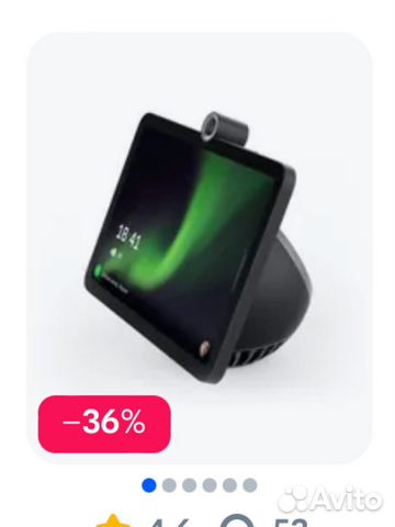 Сбер салют.дисплей (планшет) + умная колонка