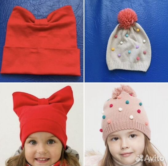 Шапка детская для девочки