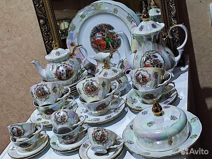 Чайно-кофейный сервиз Мадонна ГДР