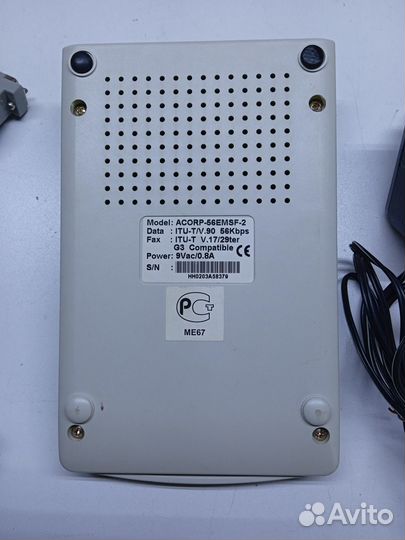 Модем dial up Acorp-56emsf-2