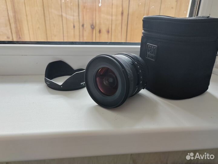 Объектив Sigma 10-20 для canon