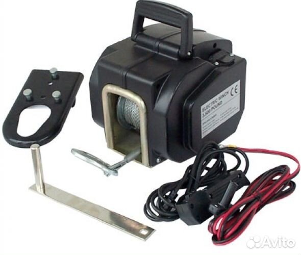 Лебедка электрическая переносная Electric Winch 12