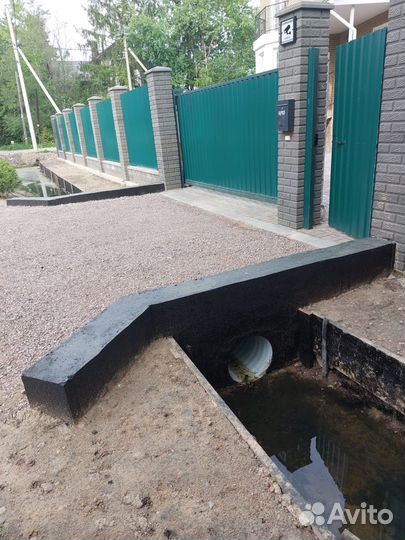 Планирование участка, дренаж, заезды, заборы