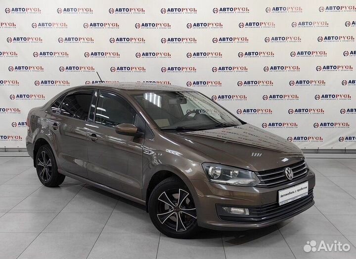 Volkswagen Polo 1.6 AT, 2016, 163 360 км