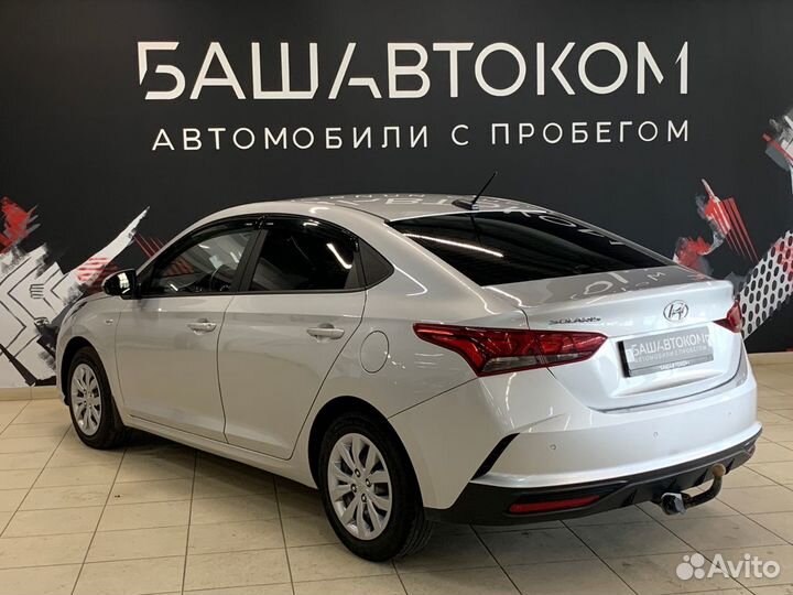 Hyundai Solaris 1.6 МТ, 2021, 130 474 км