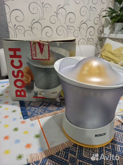 Соковыжималка для цитрусовых bosch