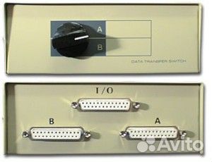 Ручной переключатель LPT портов