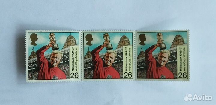 Марки Великобритании Bobby Moore 1999 год