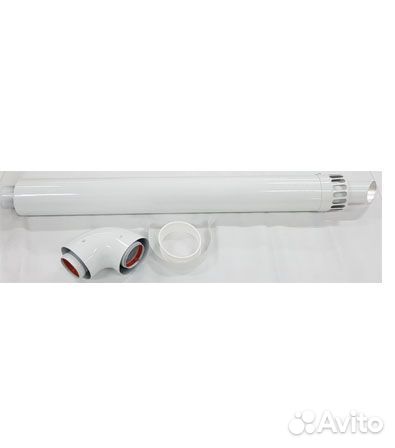 Дымоход коаксиальный 75/100мм для котла Celtic