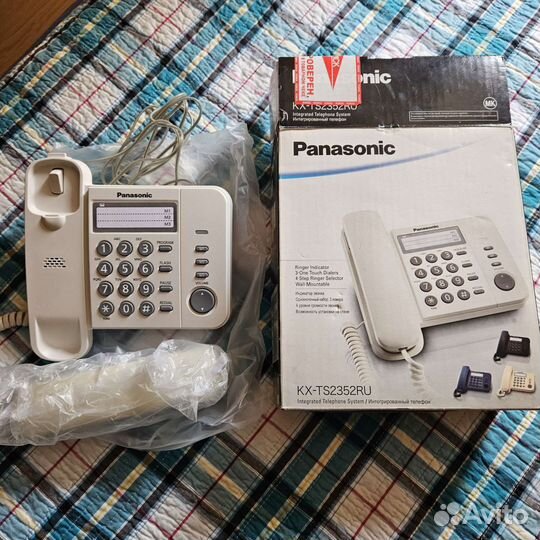 Телефон panasonic стационарный