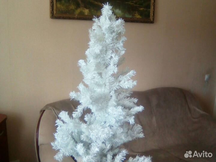 Елка искусственная заснеженная 1.50 без ножки