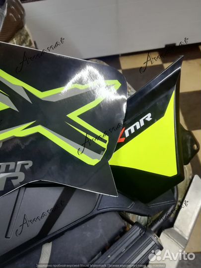 BRP G2 can-am XMR наклейки manta green зеленые