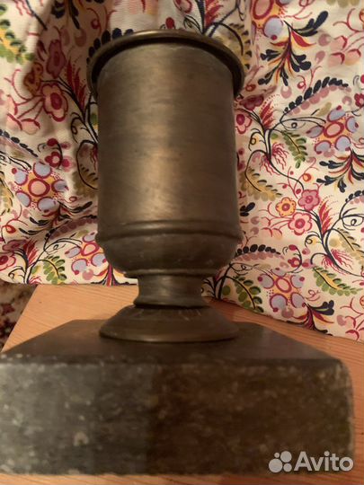 Карандашница винтаж ретро СССР медь латунь