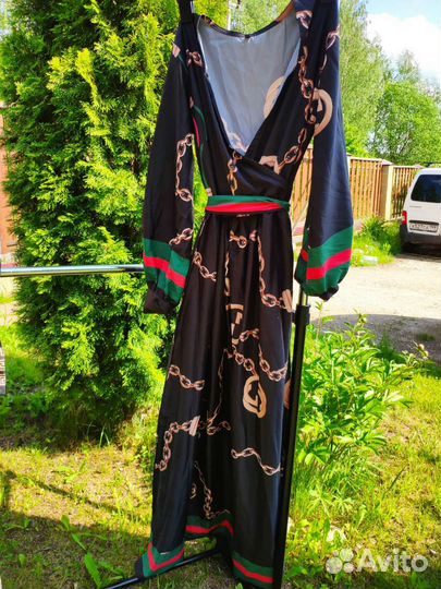 Платье в пол Gucci