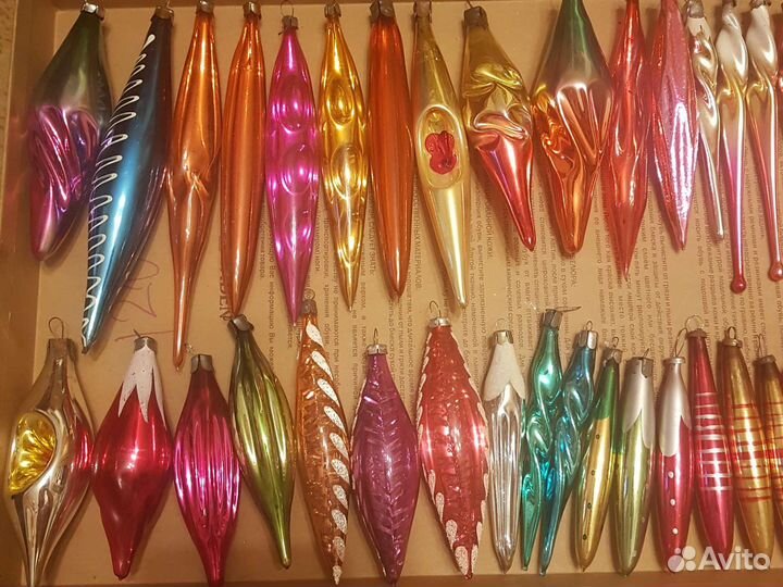 Елочная игрушка Сосулька