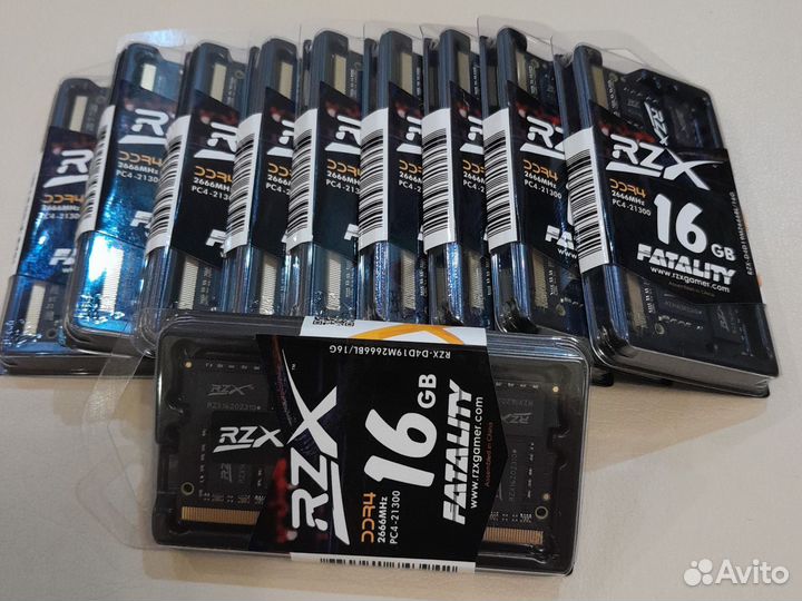 Sodimm ddr4 16gb 2666 RZX новая