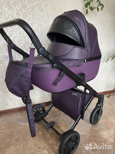 Коляска Anex e-type dark plum