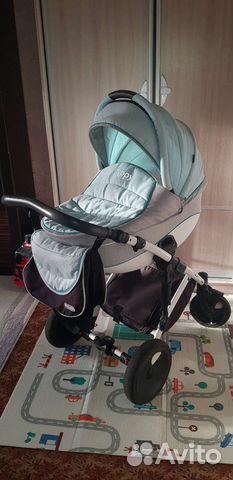Коляска tutis viva 3 в 1 zippy