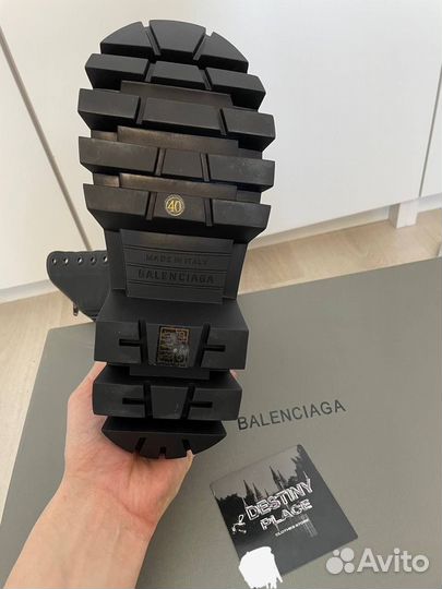 Balenciaga Bulldozer boot