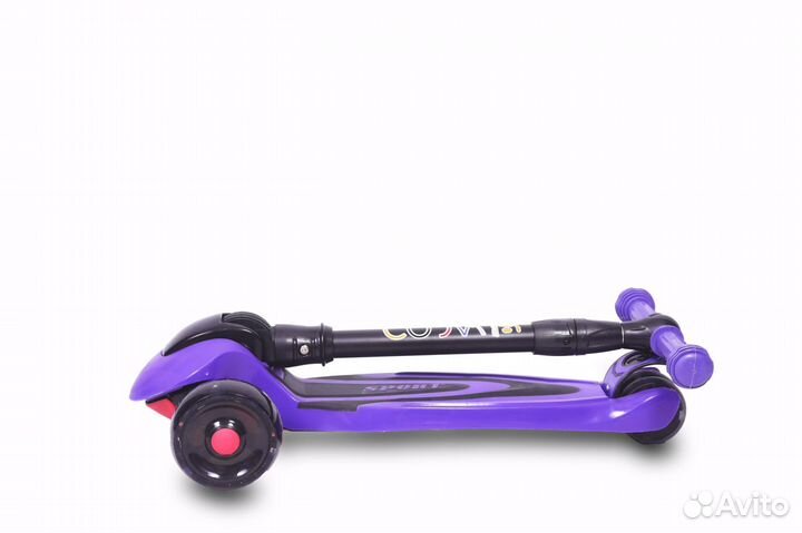 Самокат трехколесный Maxi PRO Sport складной Светя