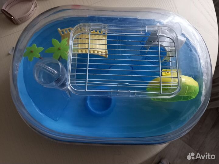 Клетка для хомяка пластиковая