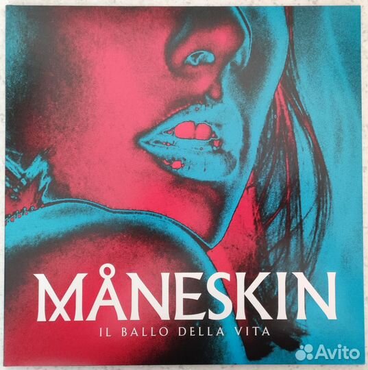 Maneskin - Il Ballo Della Vita, синий винил