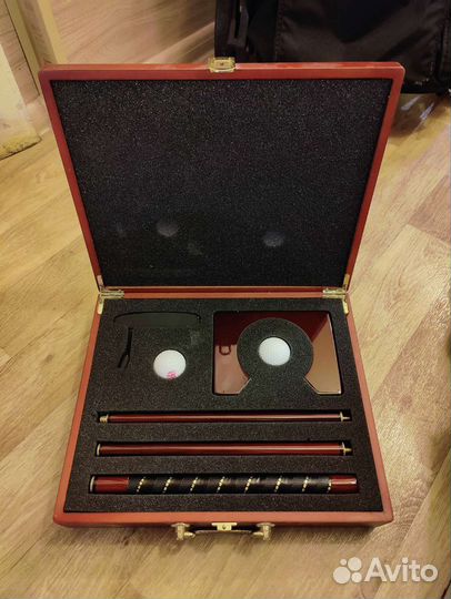 Гольф Премьер в деревянном кейсе