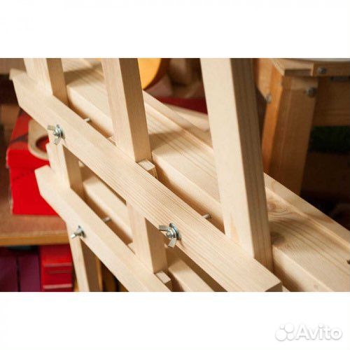 Мольберт с оргалитовым планшетом