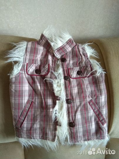 Жилет для девочки