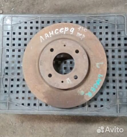 Диск тормозной передний Mitsubishi Lancer 9