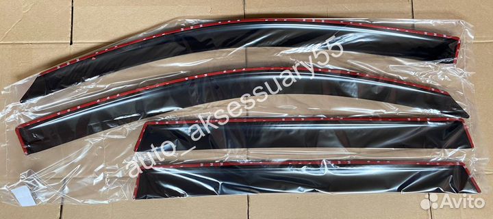 Ветровики дефлекторы Toyota Rav 4 Тойота Рав 4