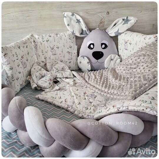 Бортики в кроватку