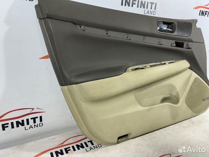 Обшивка двери передняя левая Infiniti G35 V36