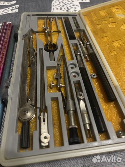 Готовальня нчк 14-2 Чертежный набор, карандаши