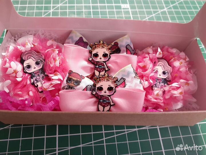 Бантики, резинки, заколки