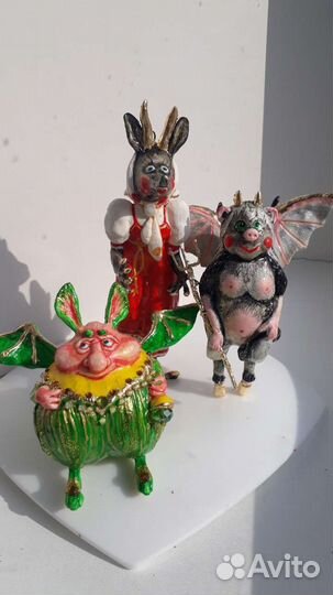 Елочные игрушки кикимора