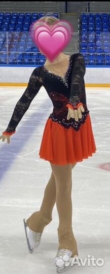 Костюм для фигурного катания 134-140